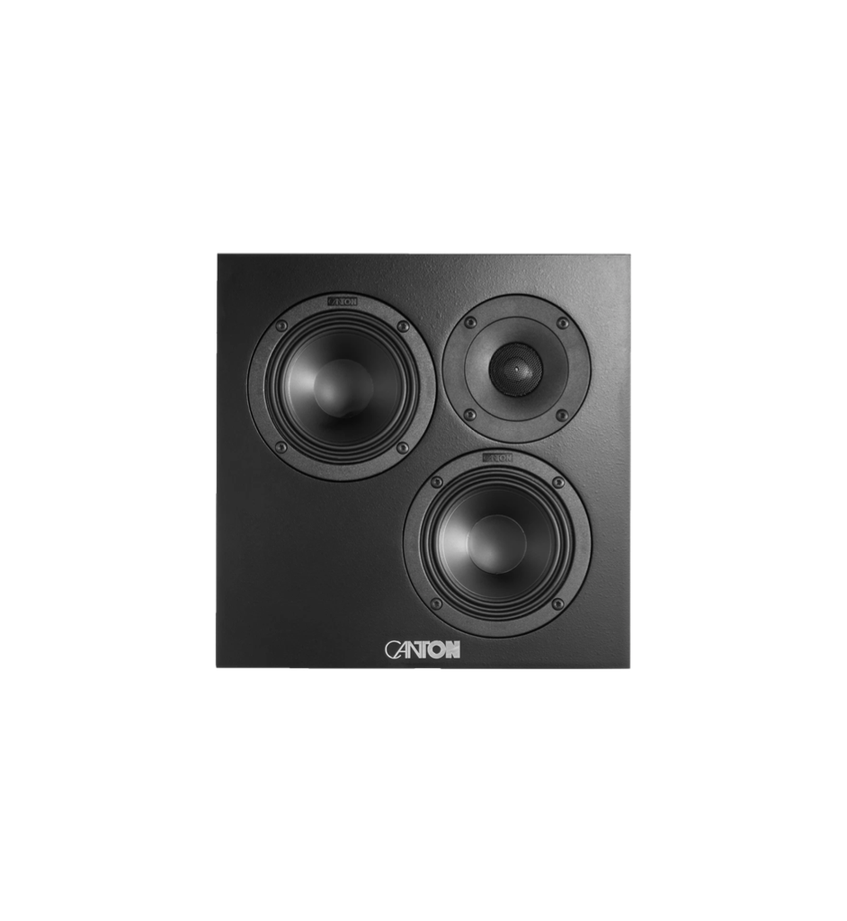 [04613] Canton Atelier InWall 3 black semi-gloss